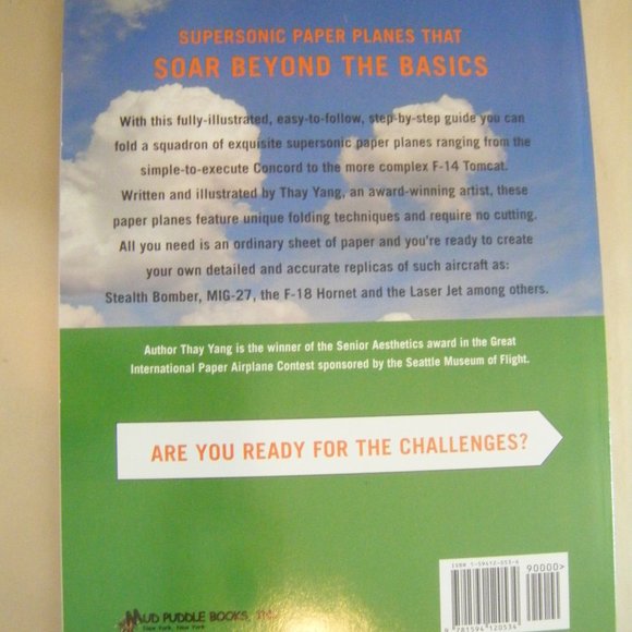 Big Book of Paper Planes Paperback STEM Construction Pilot Airplanes - Picture 2 of 7